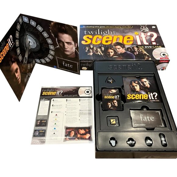 Twilight Scene It Trivia The DVD Board Game Complete in Box 2009 Edward Bella - Picture 1 of 16